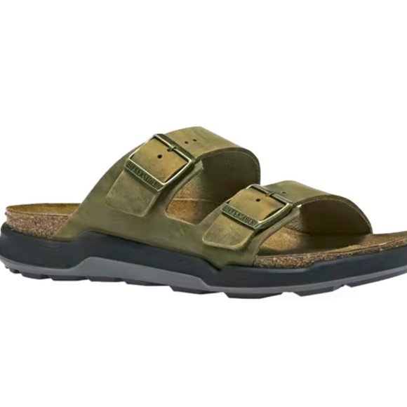 Birkenstock Arizona Ct Men\'s Sandals - Faded Khaki 10 US 43 EUR